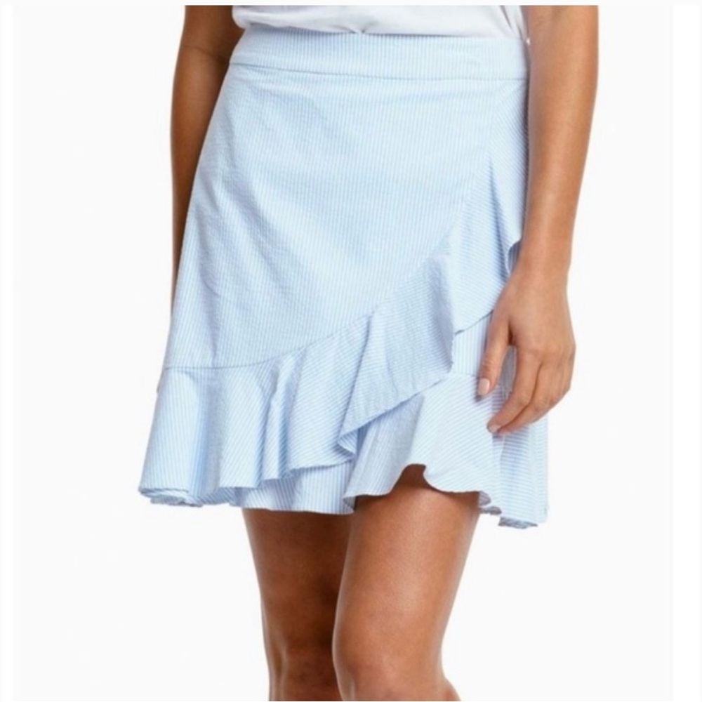 Southern Tide ‘Margaret’ Seersucker Skirt